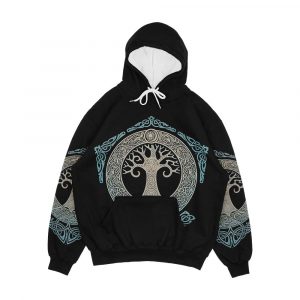 Yggdrasil Tree Of Life Men's All-Over-Print Hoodie
