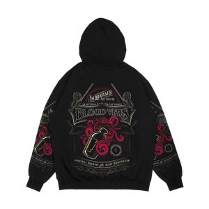 Alternative view of Yharnam s Blood Vials Men's All-Over-Print Hoodie