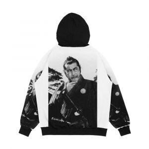 Alternative view of Yojimbo Men's All-Over-Print Hoodie