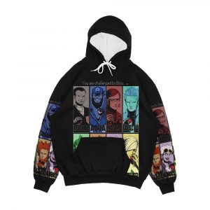 You Are Challenged By Boss Men's All-Over-Print Hoodie