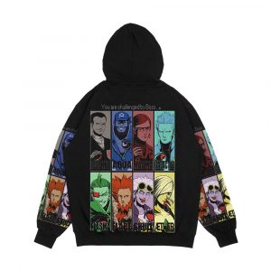 Alternative view of You Are Challenged By Boss Men's All-Over-Print Hoodie