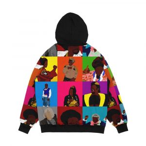 Alternative view of You So Crazy Men's All-Over-Print Hoodie