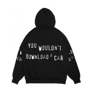Alternative view of You Wouldn T Download A Car Men's All-Over-Print Hoodie