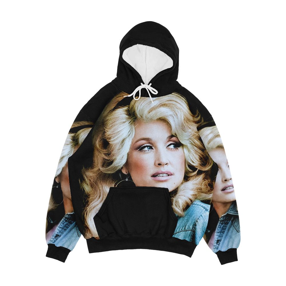 Young Dolly Jeans Parton 2021 Punah Men's All-Over-Print Hoodie