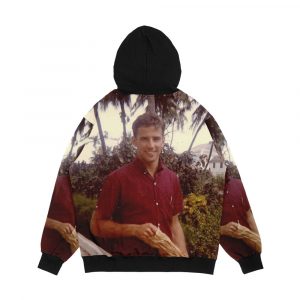 Alternative view of Young Joe Biden Print Men's All-Over-Print Hoodie