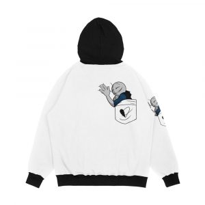 Alternative view of Your Boyfriend s Pocket Men's All-Over-Print Hoodie