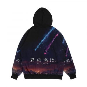 Alternative view of Your Name Kimi No Na Wa Men's All-Over-Print Hoodie