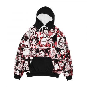 Yoyorozu Momo Collage Men's All-Over-Print Hoodie