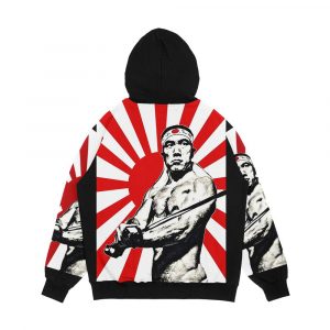 Alternative view of Yukio Mishima Men's All-Over-Print Hoodie