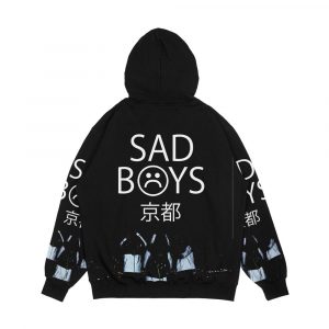 Alternative view of Yung Lean Night Time Tee Men's All-Over-Print Hoodie