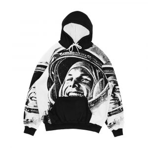 Yuri Gagarin Cccp 2 Men's All-Over-Print Hoodie