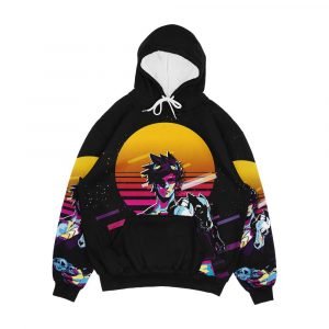 Zagreus Hades 80S Retro Men's All-Over-Print Hoodie