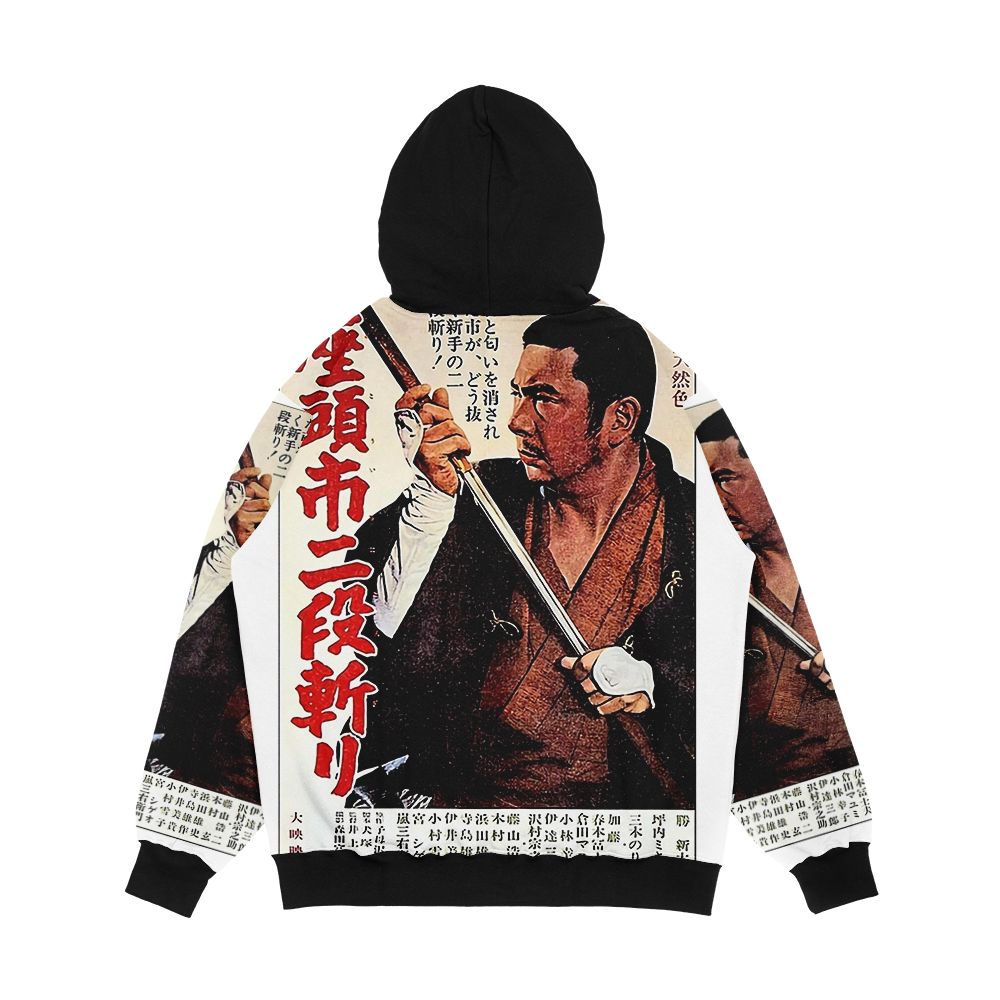 Zatoichi Men's All-Over-Print Hoodie - Image 2