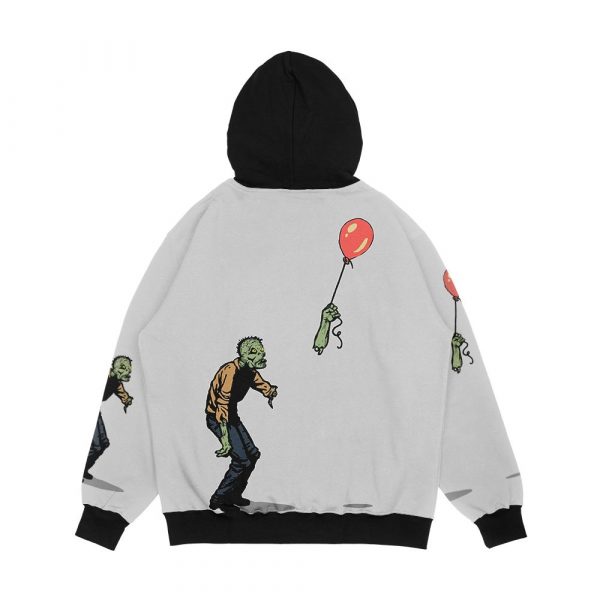 Zombie Men's All-Over-Print Hoodie - Image 2
