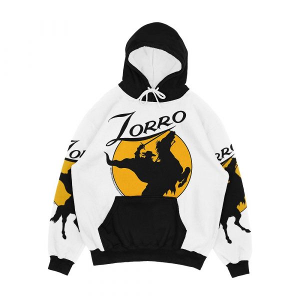 Zorro Horse And Rider Silhouette Dawn 001A Men's All-Over-Print Hoodie