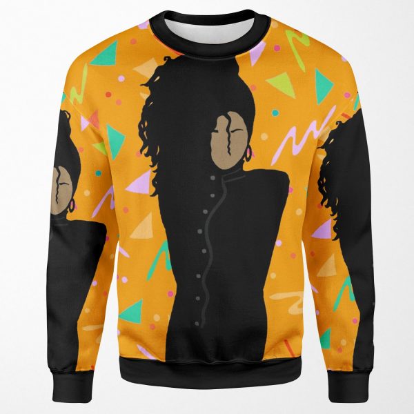 002 Jj X Control All-over-print Unisex Sweatshirt