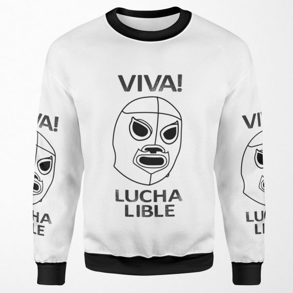 010 Viva Lucha Libre All-over-print Unisex Sweatshirt