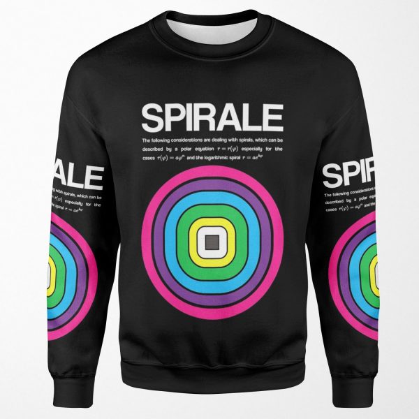 075 Spiral 01 All-over-print Unisex Sweatshirt