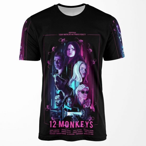 12 Monkeys All-over-print T-shirt
