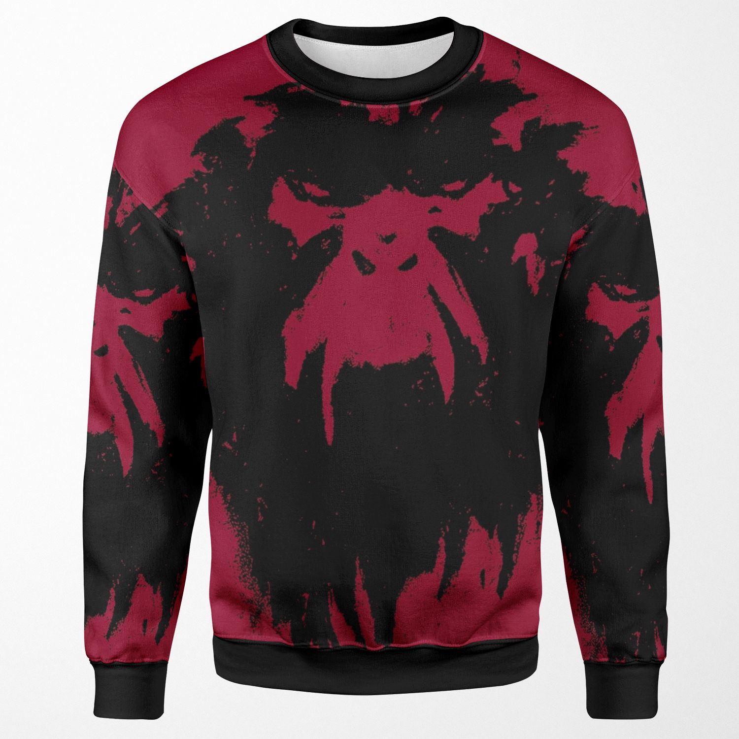 12 Monkeys Terry Gilliam Wall Drawing Black All-over-print Unisex Sweatshirt