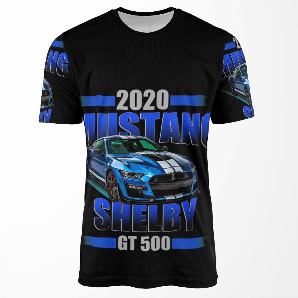 2020 Shelby Gt 500 All-over-print T-shirt