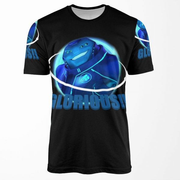 3 Below Varvatos Vex Glorious All-over-print T-shirt