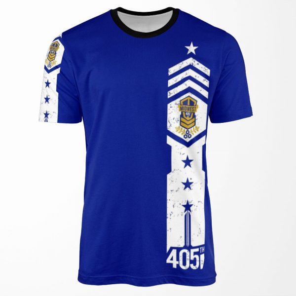 405Th Midwest Regiment All-over-print T-shirt