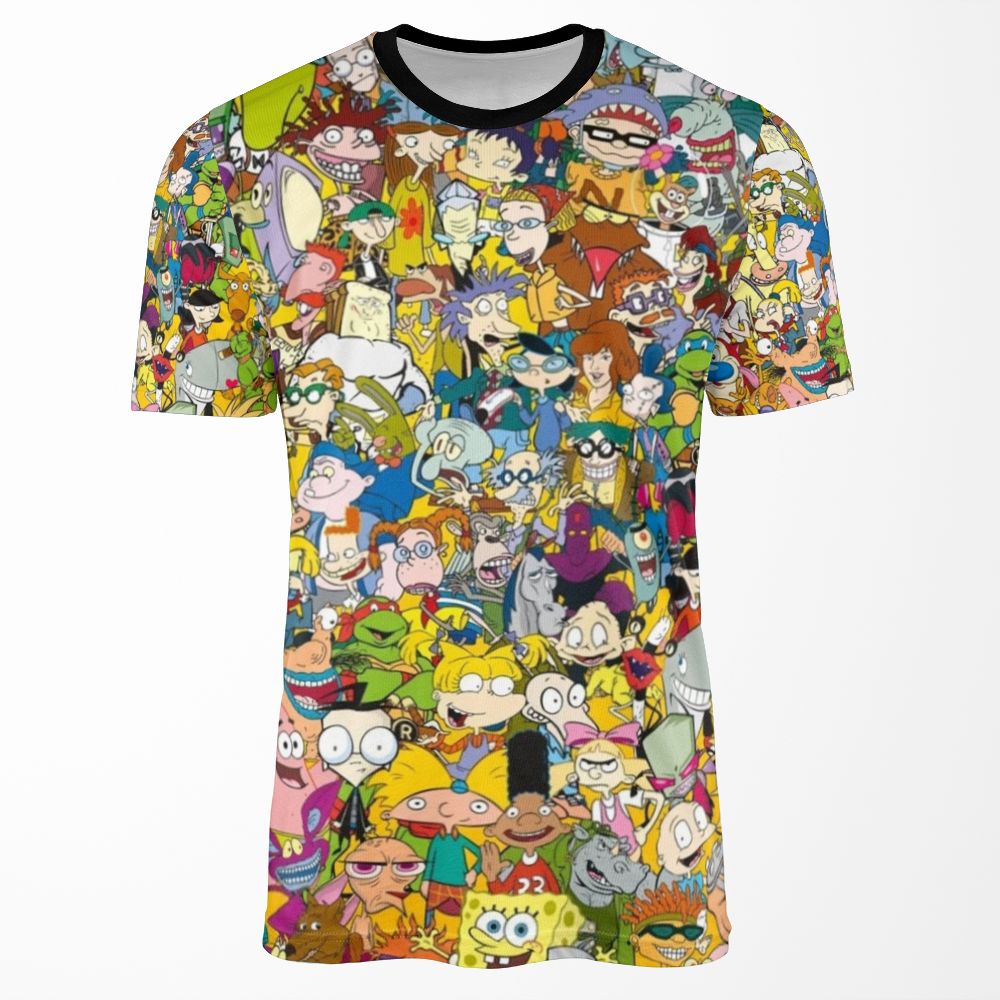 90S Cartoons All-over-print T-shirt
