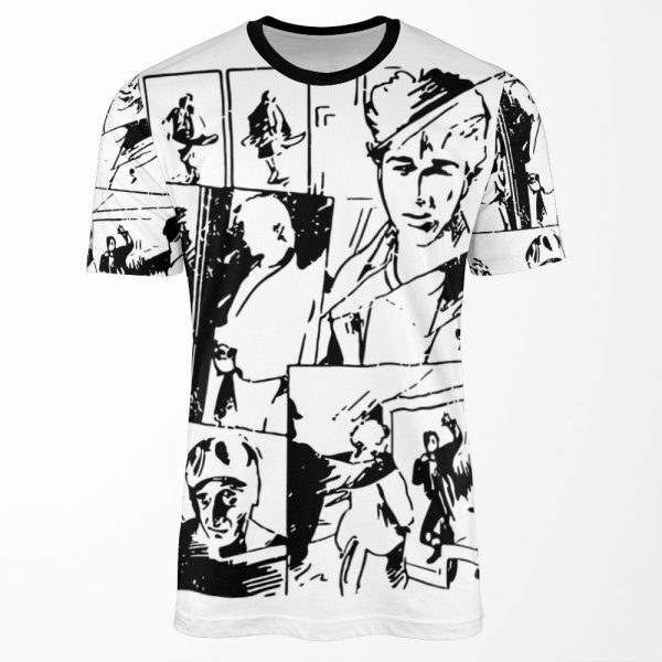 A Ha Classic 80S Music Video Take On Me Super Cool Style All-over-print T-shirt