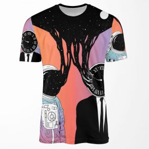 A Portrait Of Space And Time A Study Of Existence All-over-print T-shirt
