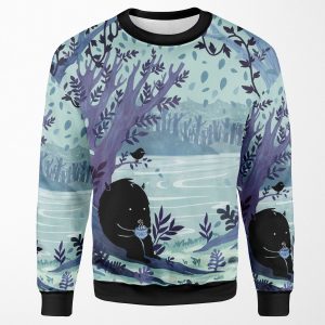 A Quiet Spot Of Tea All-over-print Unisex Sweatshirt