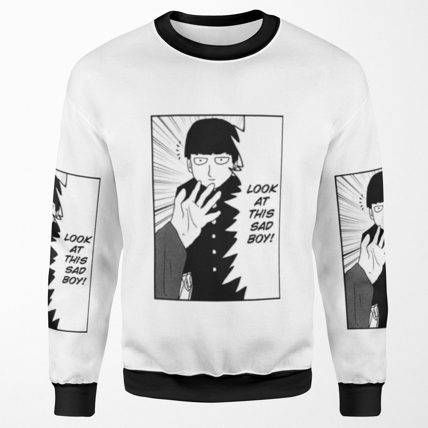 A Sad Boy All-over-print Unisex Sweatshirt