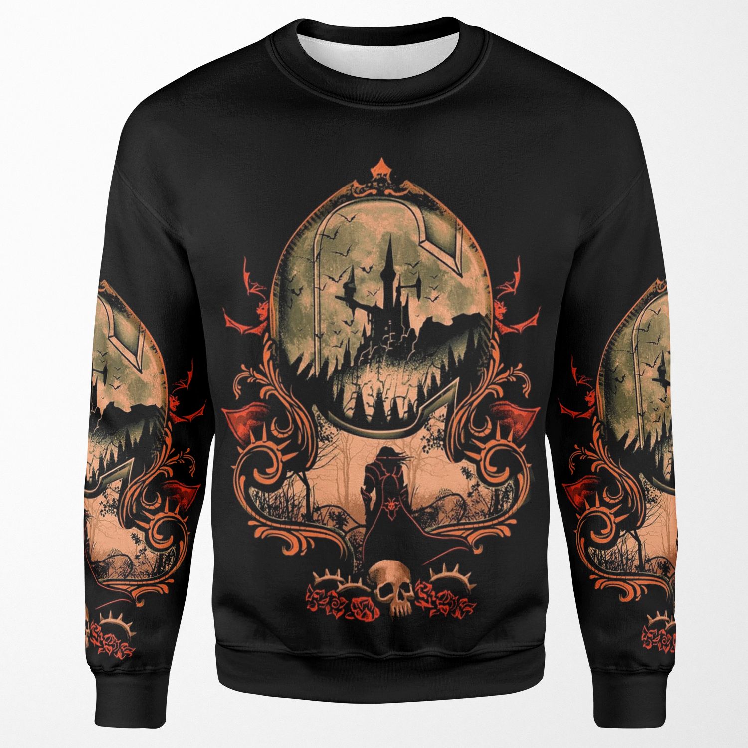A Scary Castle All-over-print Unisex Sweatshirt
