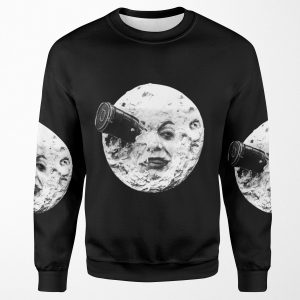 A Trip To The Moon Le Voyage Dans La Lune Face Only All-over-print Unisex Sweatshirt