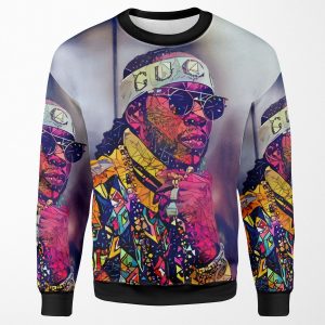 Abstract 2 Chainz All-over-print Unisex Sweatshirt
