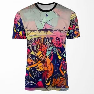 Abstract To Pimp A Butterfly All-over-print T-shirt