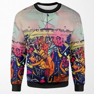 Abstract To Pimp A Butterfly All-over-print Unisex Sweatshirt