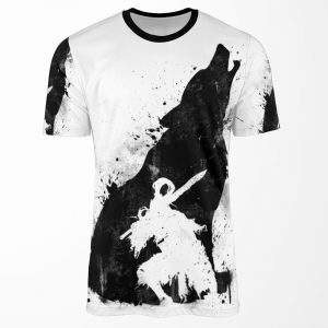 Abyss Warrior Version Black All-over-print T-shirt