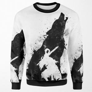 Abyss Warrior Version Black All-over-print Unisex Sweatshirt
