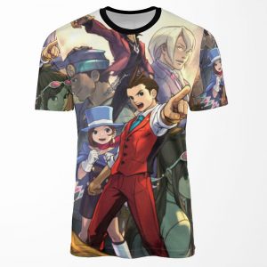 Ace Attorney Apollo Justice All-over-print T-shirt