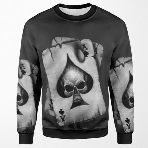 Ace Of Skulls All-over-print Unisex Sweatshirt