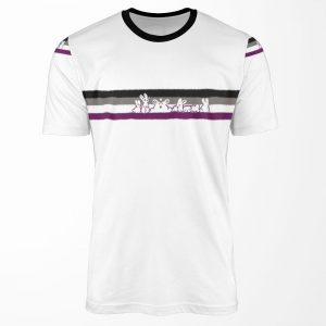 Ace Pride Rabbits All-over-print T-shirt