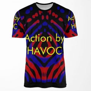 Action By Havoc All-over-print T-shirt