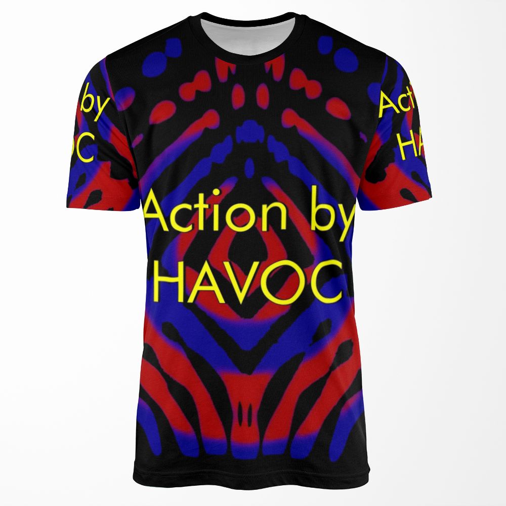 Action By Havoc All-over-print T-shirt