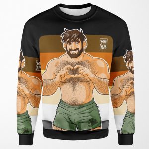 Adam I Love You Bear Pride All-over-print Unisex Sweatshirt