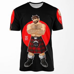 Adam Likes Kilts Shirtless All-over-print T-shirt