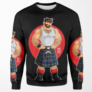 Adam Likes Kilts All-over-print Unisex Sweatshirt