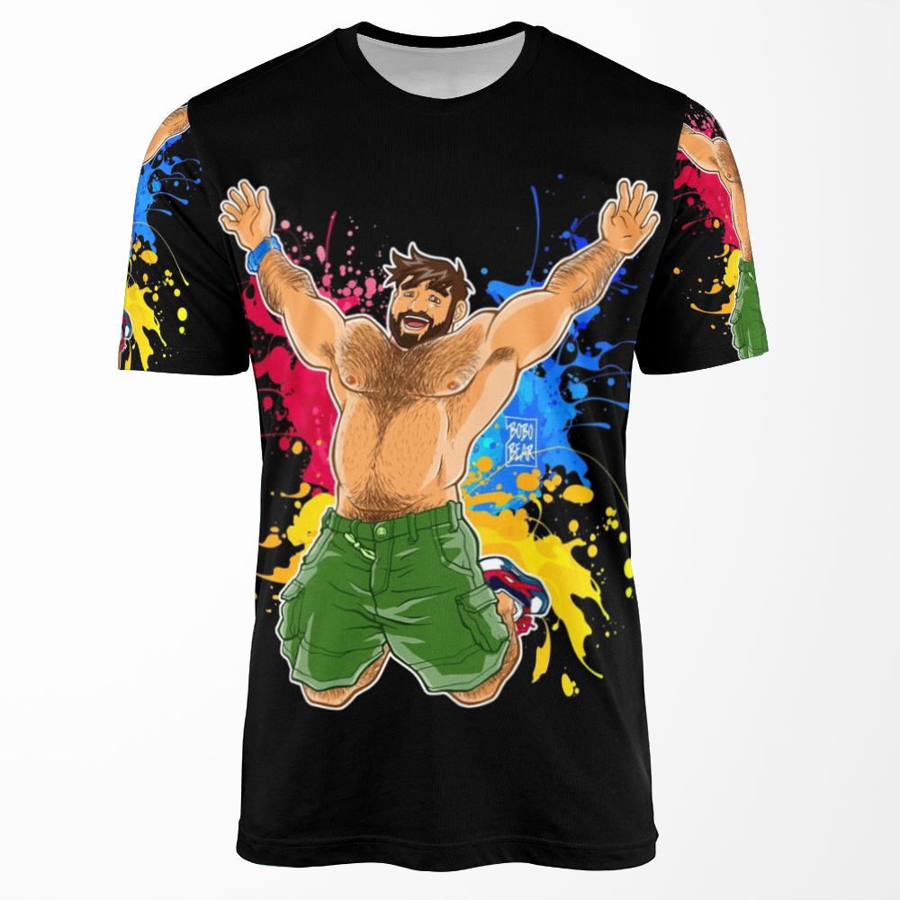 Adam Likes Summer All-over-print T-shirt