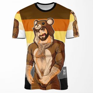 Adam Likes Teddy Bears Bear Pride All-over-print T-shirt