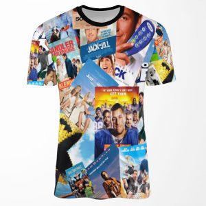 Adam Sandler Collage All-over-print T-shirt